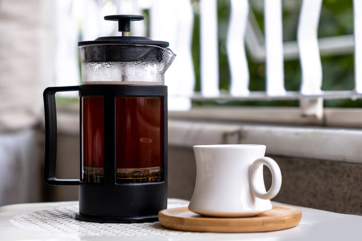 make french press weed coffee