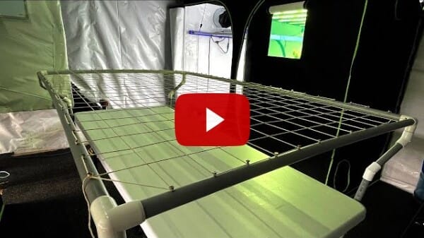 How to build a scrog frame