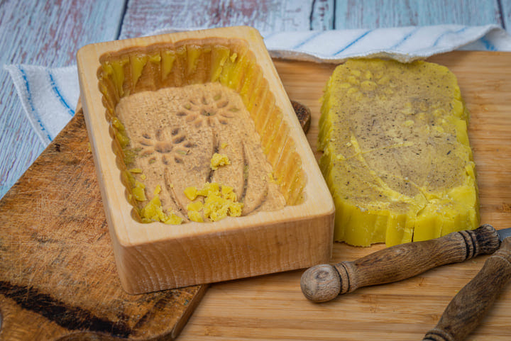 finished cannabis butter