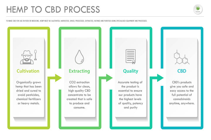 how cbd is extracted