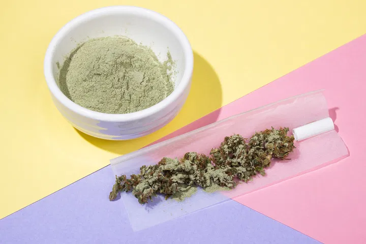 a joint with kief