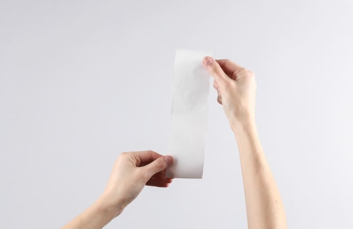 don't use receipt paer to roll joints