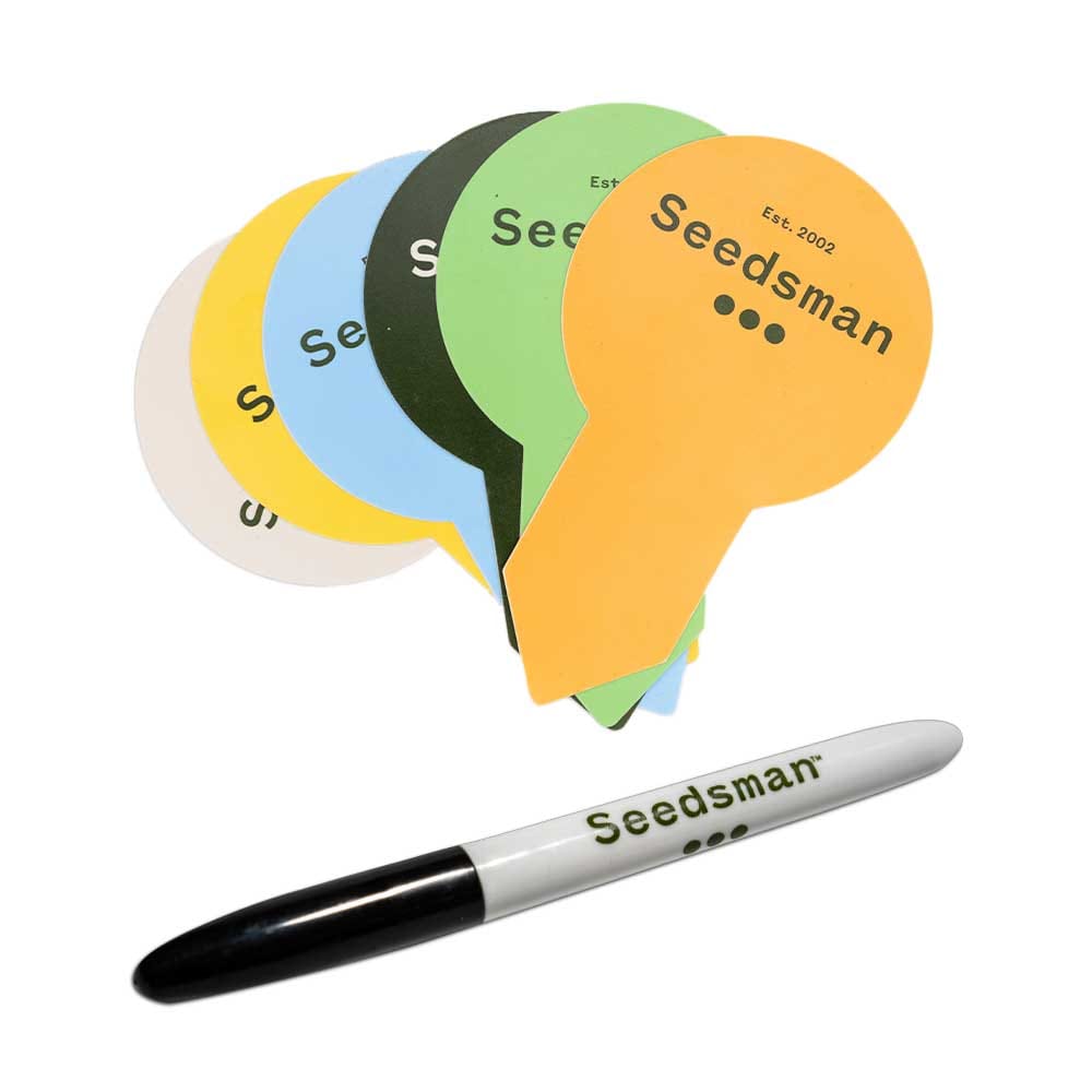 Seedsman Plant Labels and Marker Pen