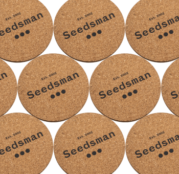 Seedsman Cork Coaster - Set of 10-SMAN-GOODS-COAST-10