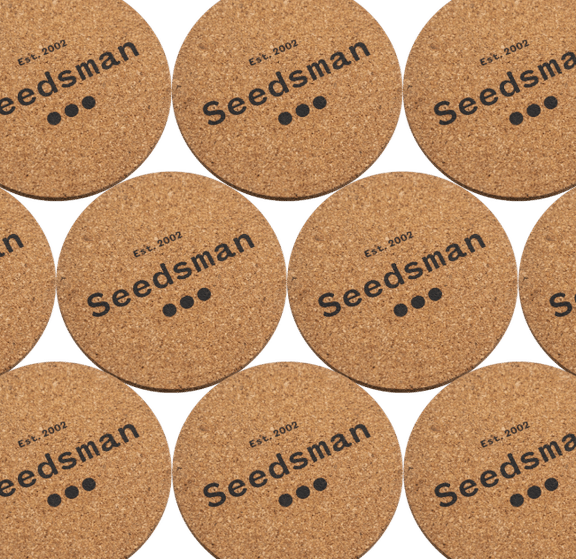 Seedsman Cork Coaster - Set of 10-SMAN-GOODS-COAST-10