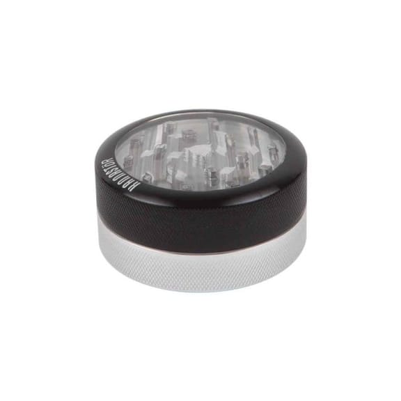 Kannastör® Clear Top 2 Piece Grinder - 2.2" -KNSTR-SKCL-M2-22