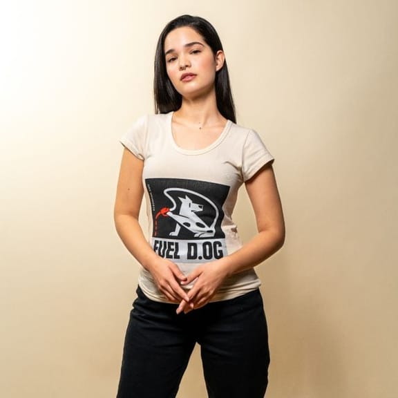 Women's Organic Hemp/Cotton T-shirt - Fuel D.OG-SMAN-GOODS-HEMPT-FD-W-NAT