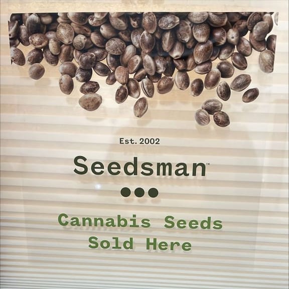 Seedsman Window Sticker-T1-MERCH-SMAN-POS-WSTIC
