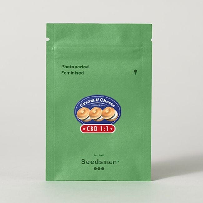 Cream & Cheese CBD 1:1 Feminised Seeds-SMANCCCBD