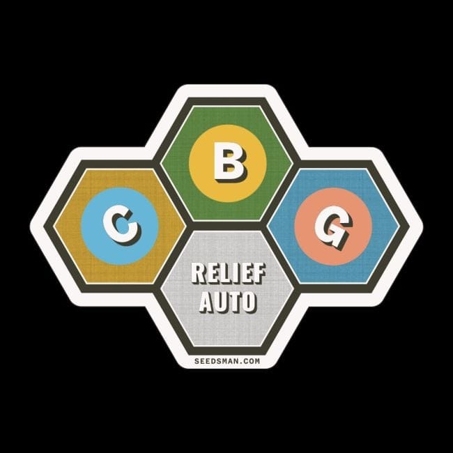 CBG Relief Auto Feminized Seeds-SMAN-CBGR-AUTO-FEM