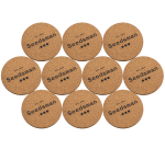 Seedsman Cork Coaster - Set of 10-SMAN-GOODS-COAST-10