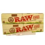 RAW Organic Pre-Rolled Cones 1 1/4 x 32-RAW-CNE-ORG-235