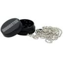 Kannastör® 2 piece Pendant Grinder in Black - 1.25" -KNSTR-SK-BLK-M2-PEN2