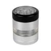 Kannastör® Clear Top Jar Body 4-Piece Multi Chamber Grinder with Stainless Easy Change Screen™ - 2.2" -KNSTR-SKJCL-M4-22