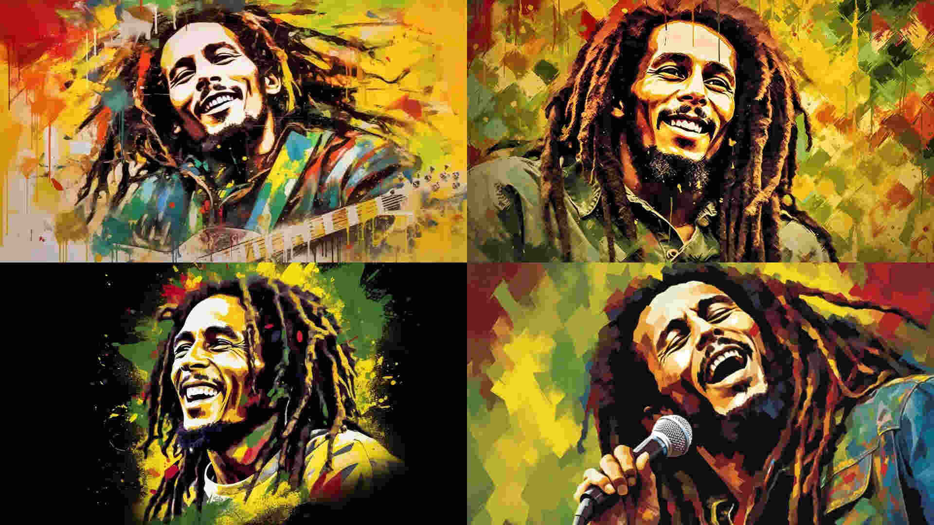 The Many Faces of Bob Marley