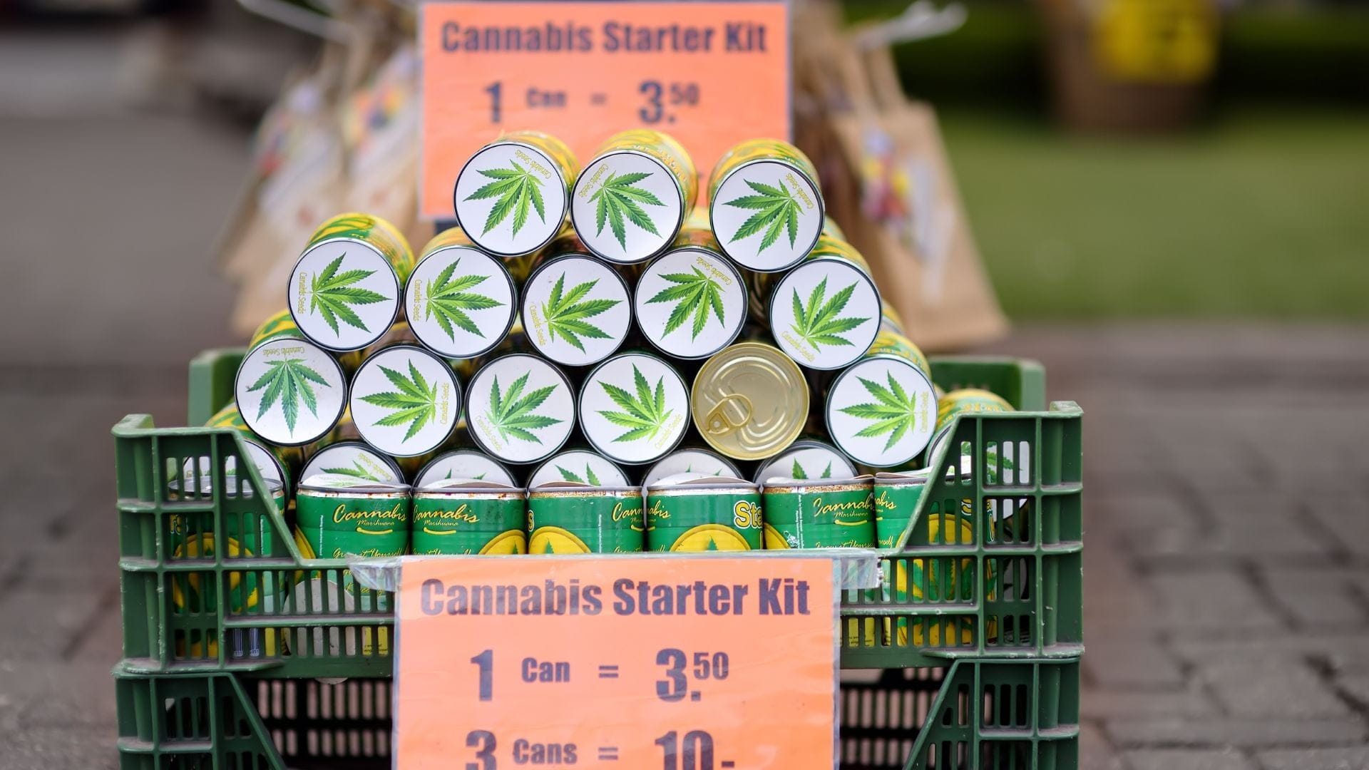 Cannabis can be purchased from street markets in The Netherlands