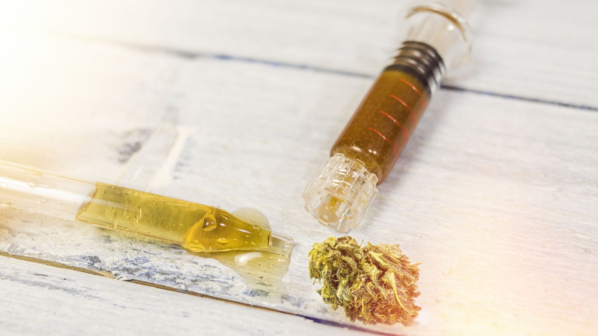 FECO and cannabis bud