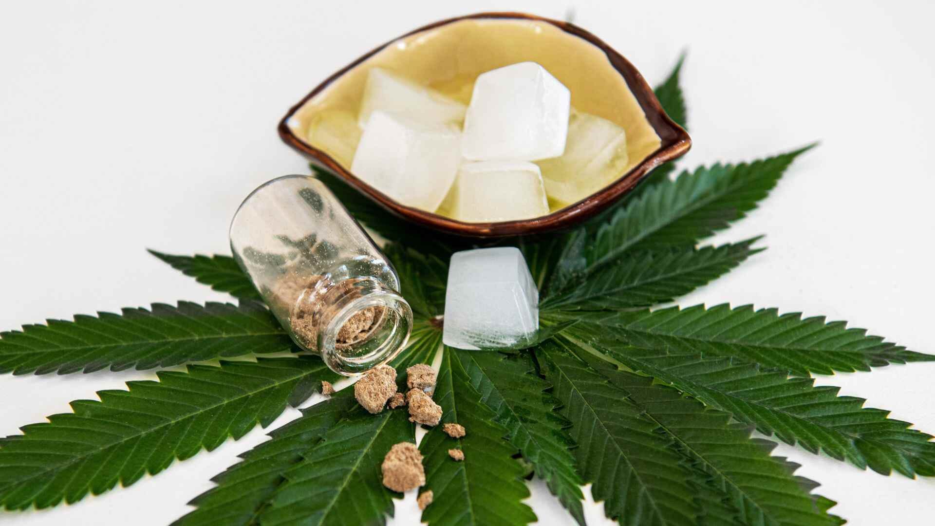 Ice is essential when making Bubble Hash