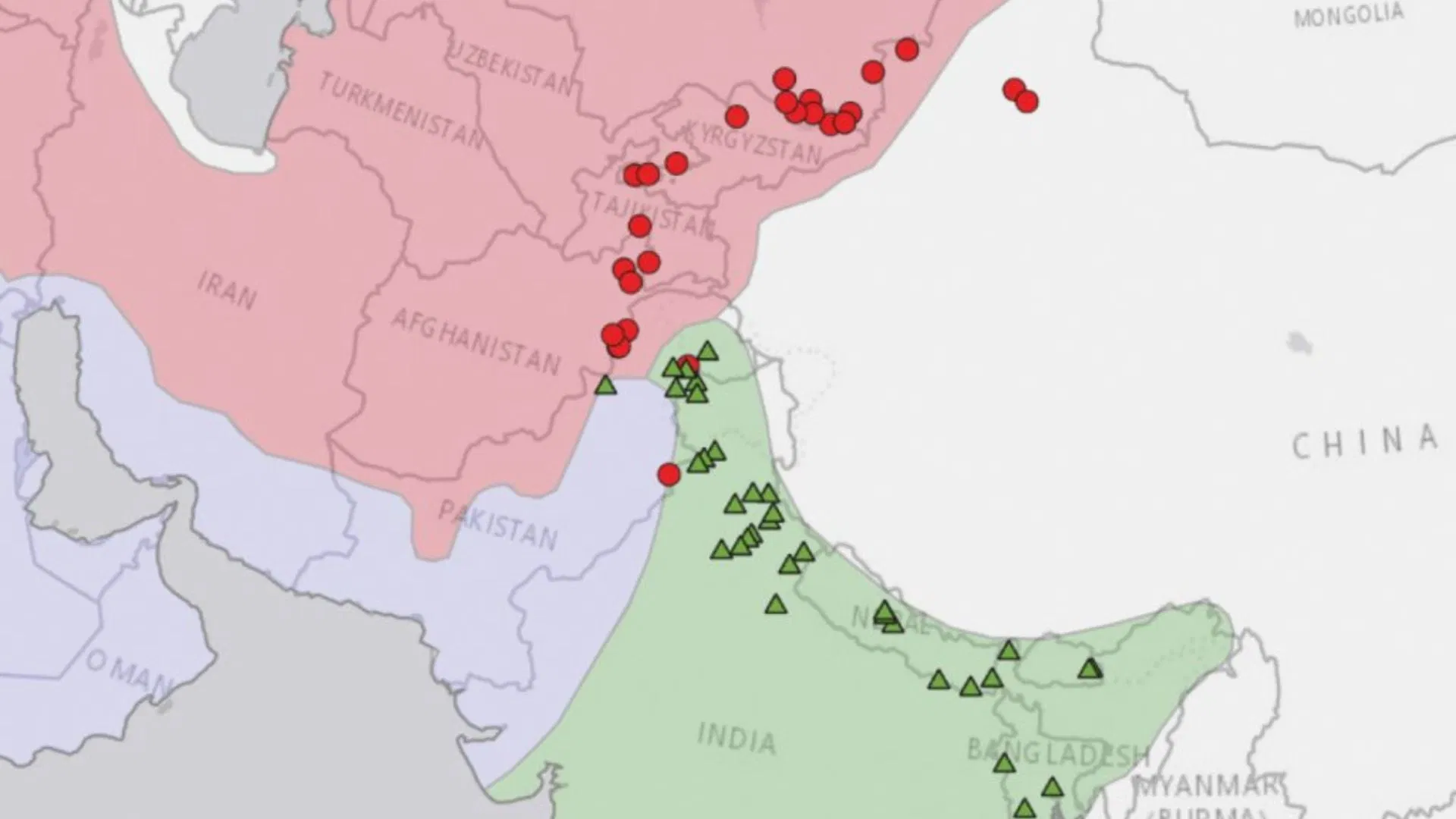 breakdown of wild-type distribution