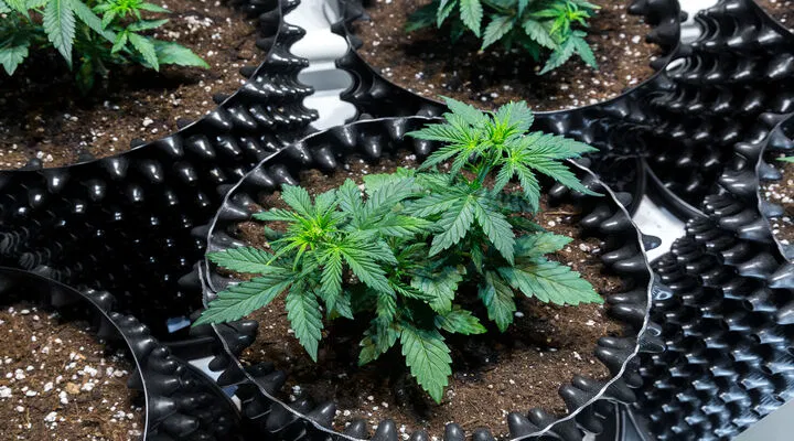 plants in pots