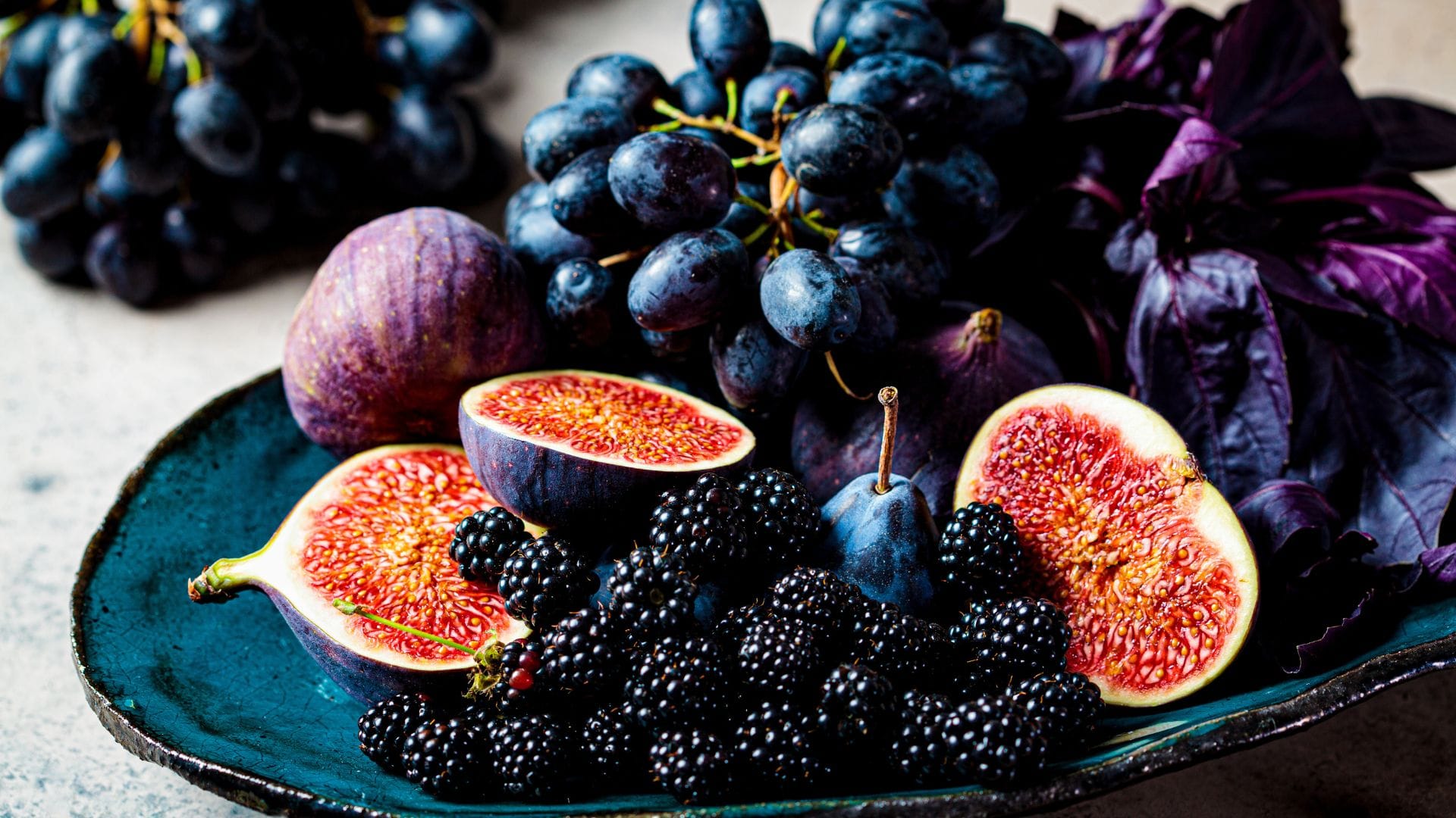 Anthocyanins causes purple colour in nature