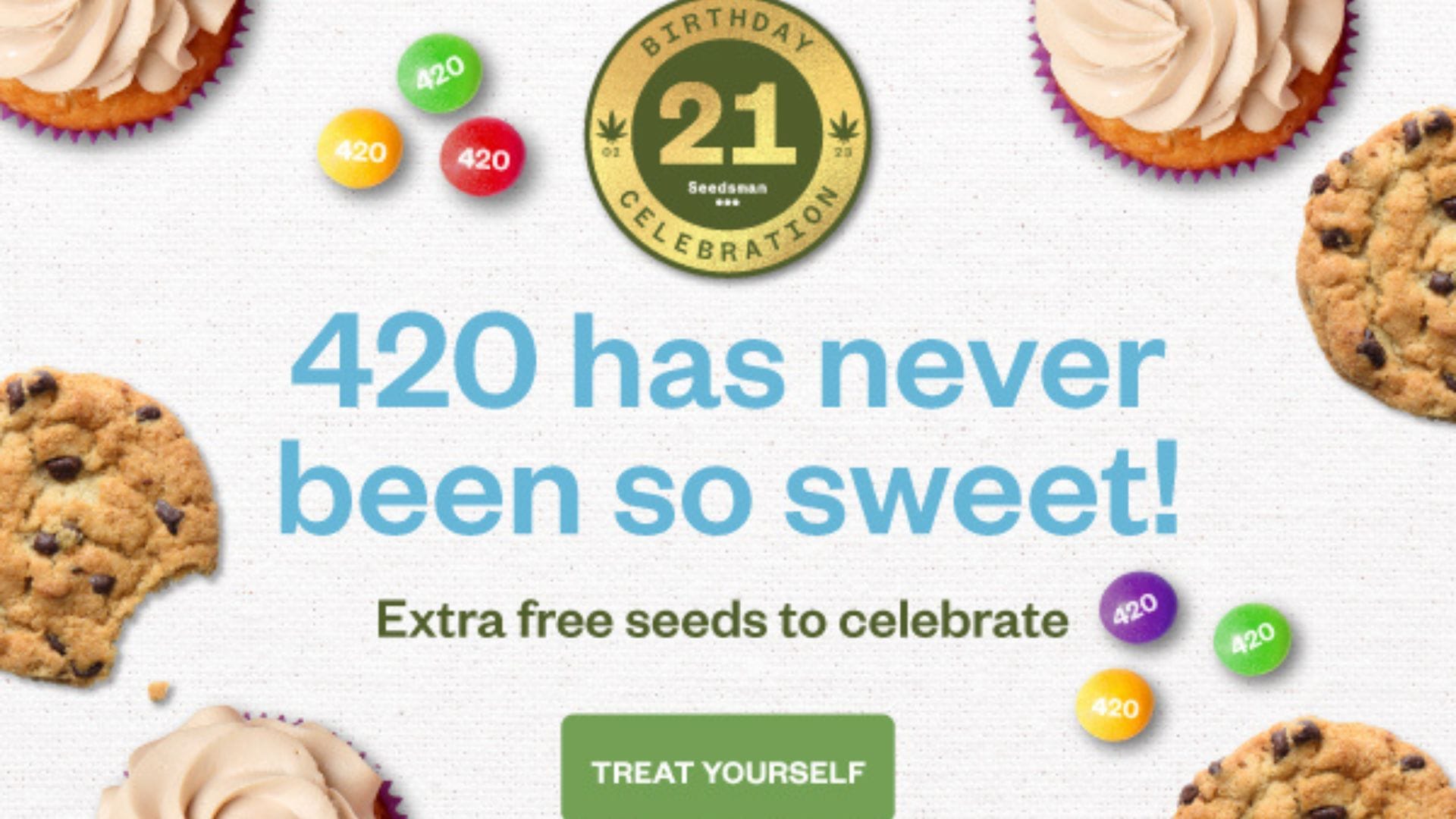 Seedsman 420 offers image