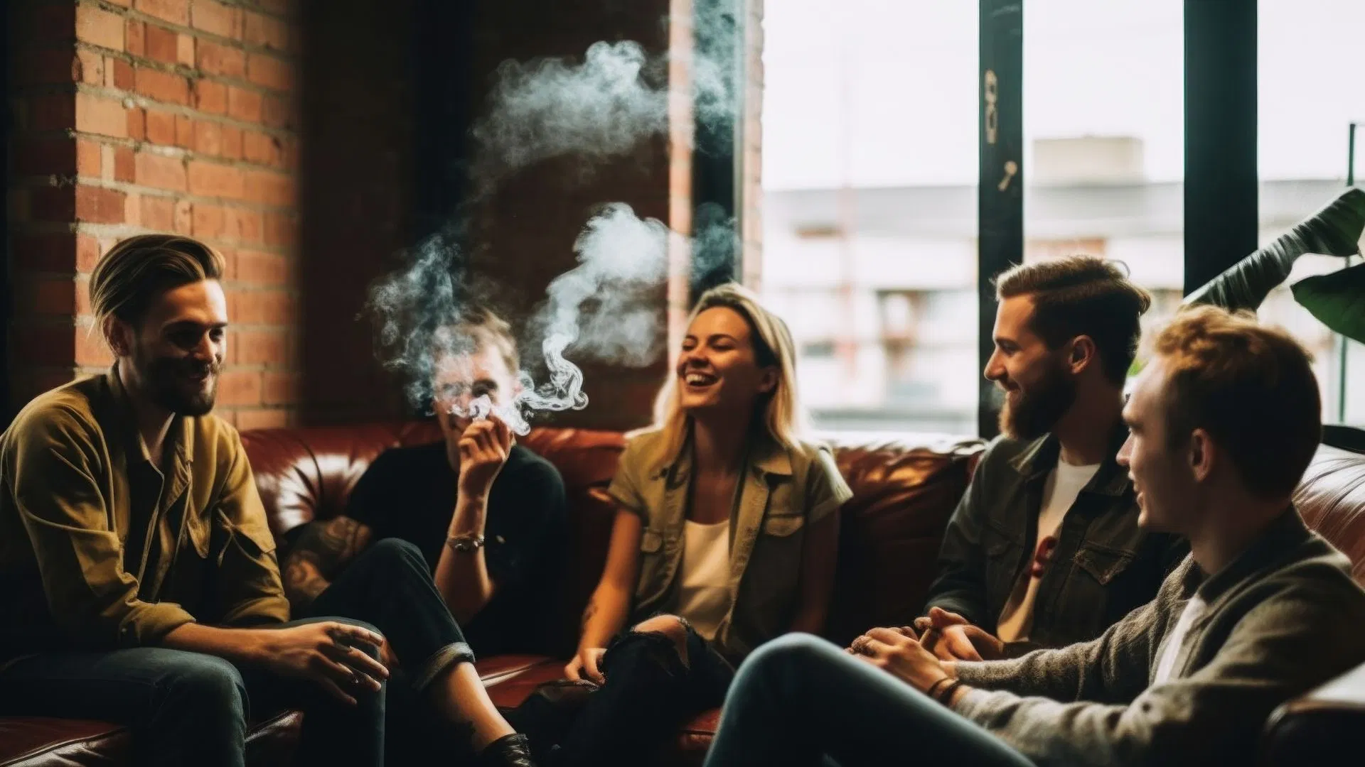 White Widow uplifting sociable effects