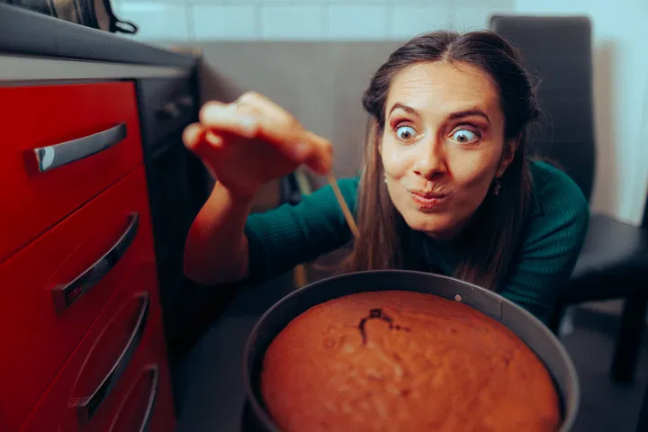 space cake toothpick test