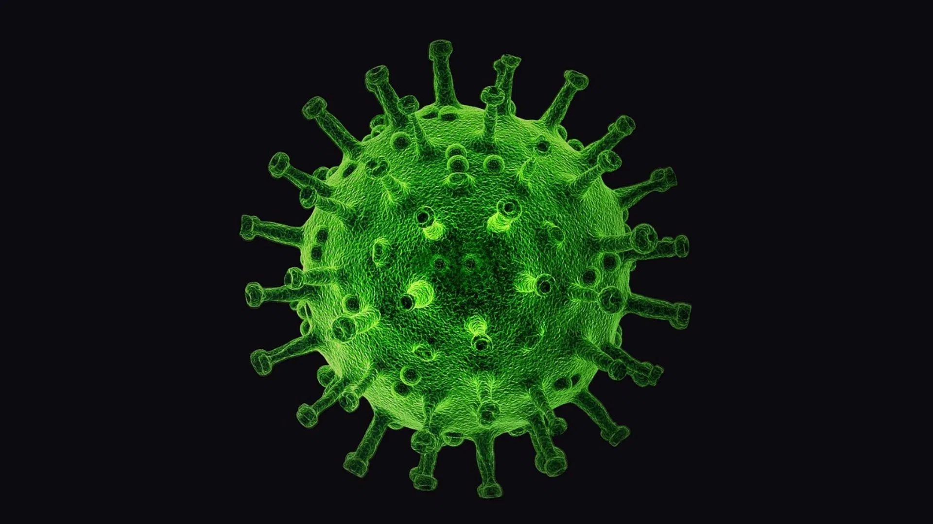 A virus such as Hops Latent can cause problems for crops