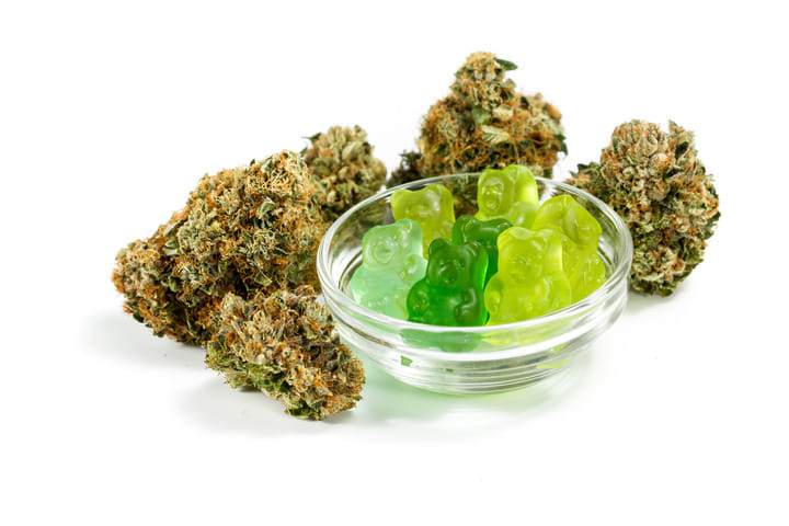 edibles are metabolized by the liver, thus taking longer to have effect