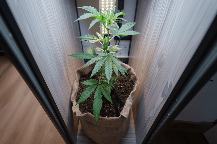 can you grow cannabis in a closet