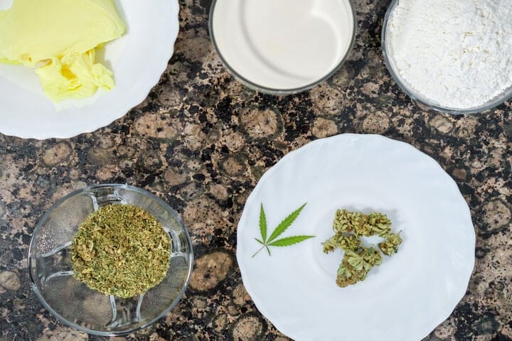 ingredients for making cannabutter