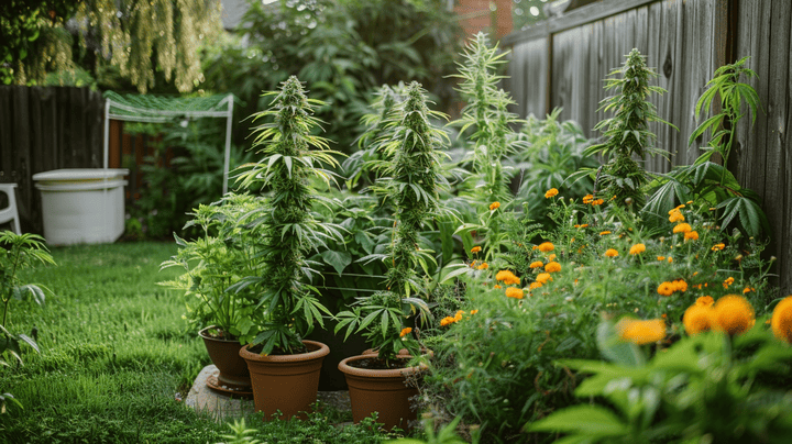which companion plants discourage cannabis pests