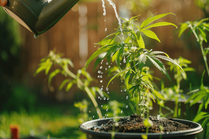 safe watering protocols for cannabis