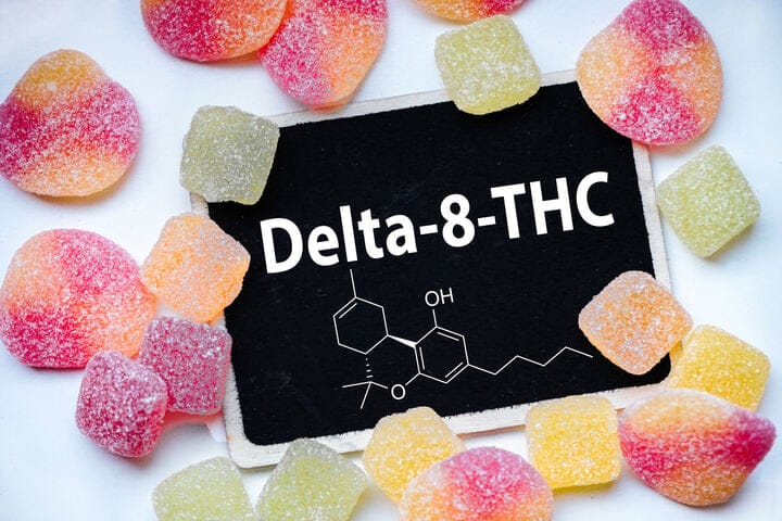 different types of thc: delta-8 thc