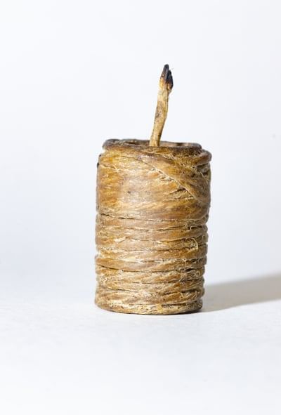how to make hemp wick with weed stems