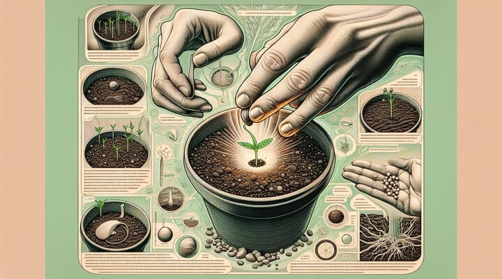 germinate then plant autoflower seeds