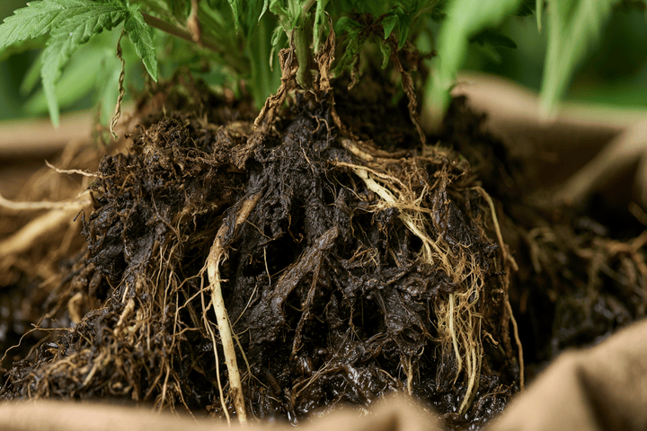 what root rot looks like