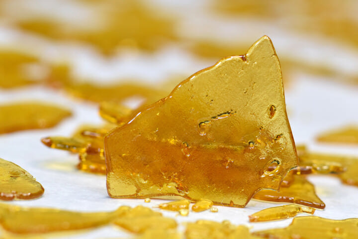 cannabis shatter extract