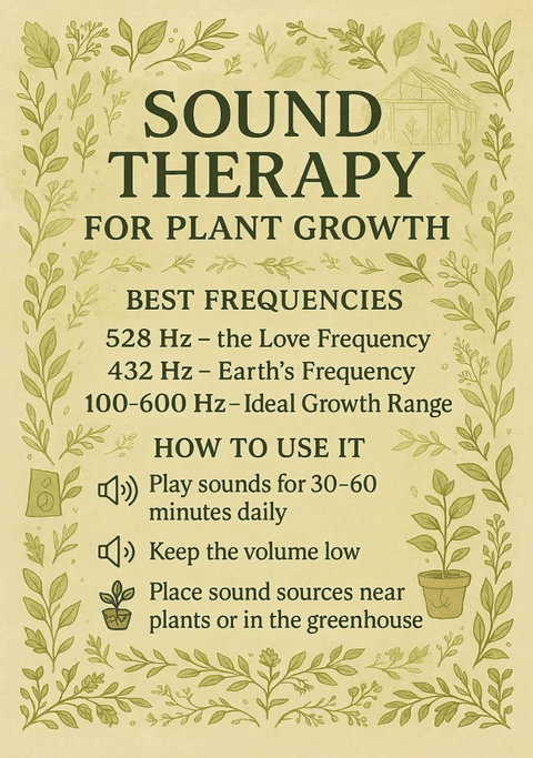 sound frequencies that may help cannabis grow