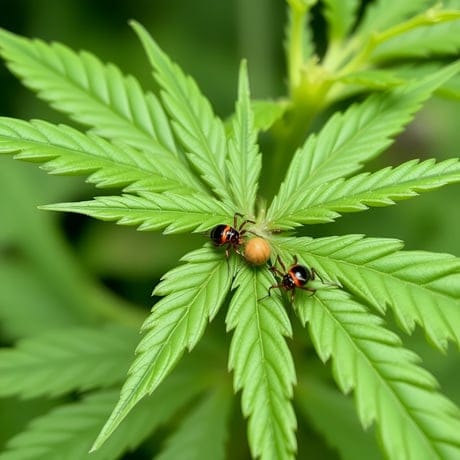 flavonoids protect cannabis from pests