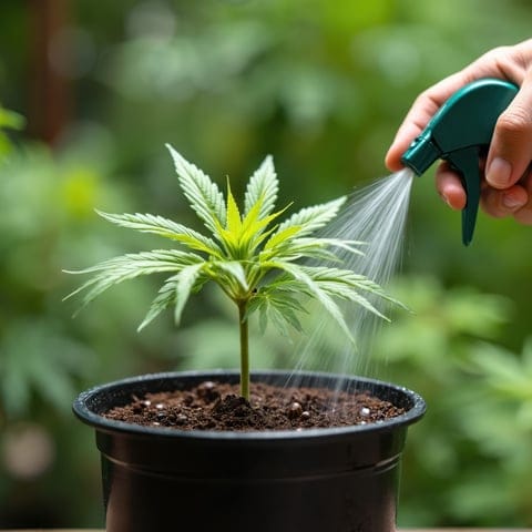 how often to water seedling